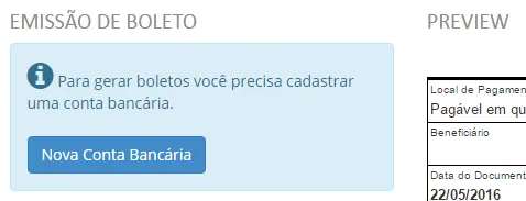 Atalho no primeiro acesso